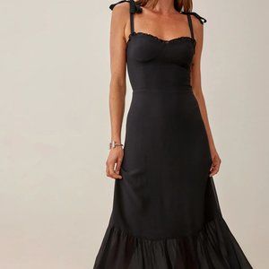 Reformation Nikita Dress in Black